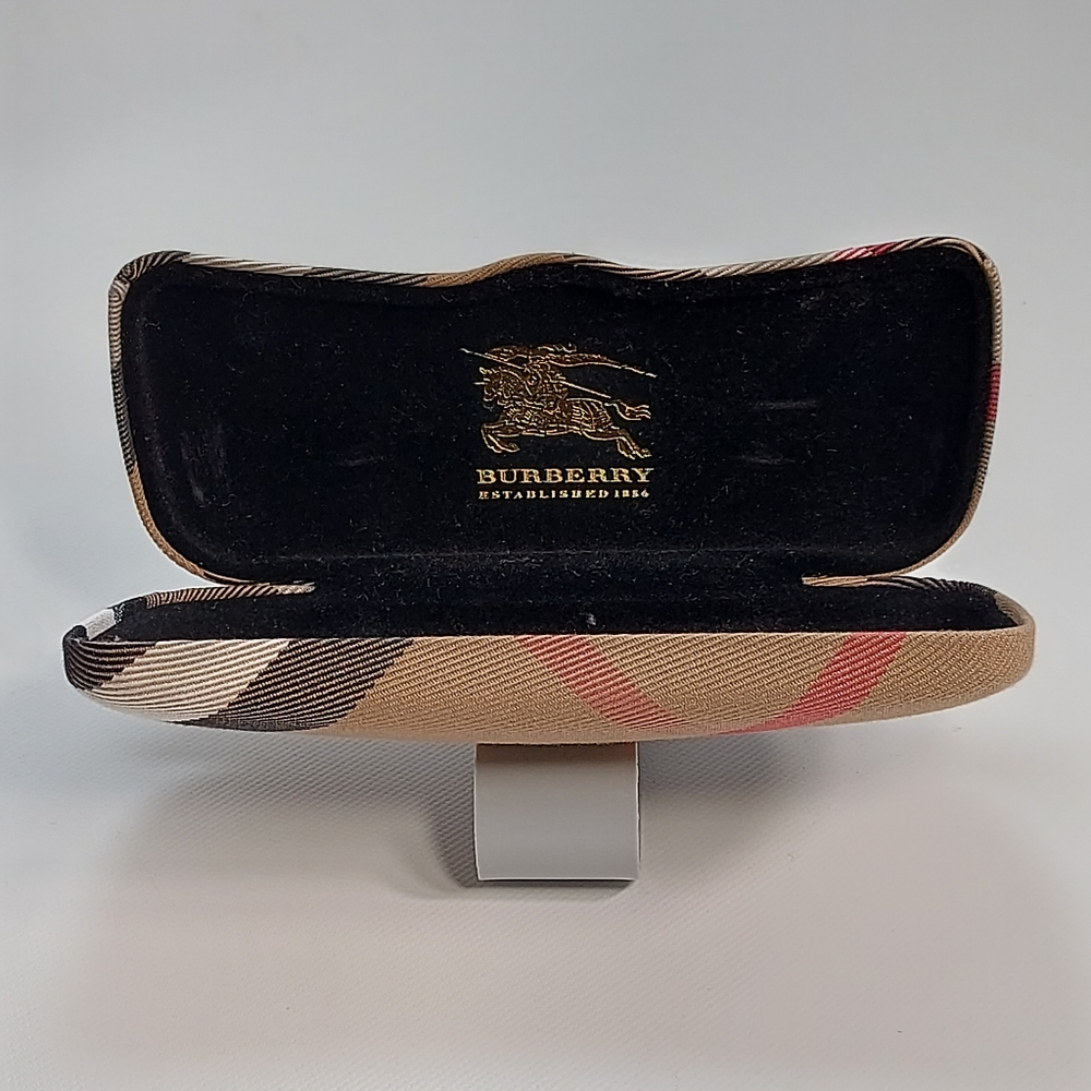 BURBERRY Classic Pattern Sunglasses Case